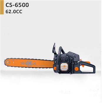 CE专业62.0 cc汽油链锯链锯机器花园工具链锯cs - 6500高质量的花园
