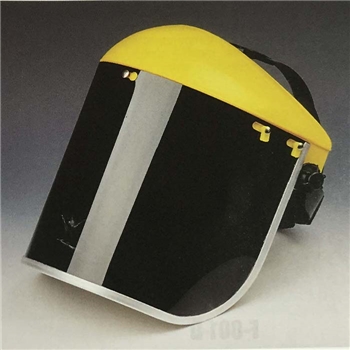 F-002-A黄顶PVC防护面罩