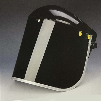 F-002-B黑顶PVC防护面罩